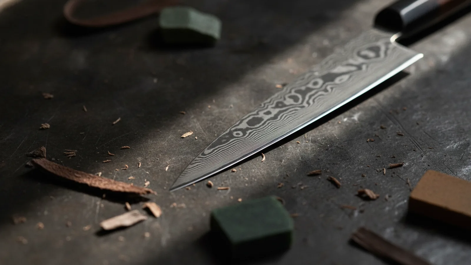 Santoku in einer redaktionellen Prüfszene