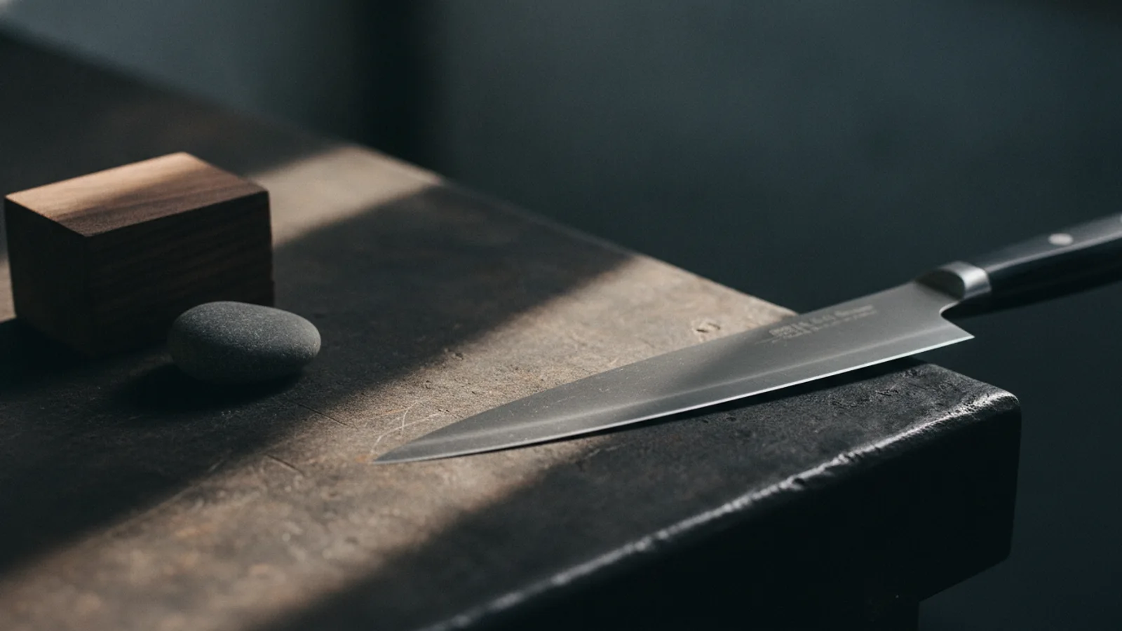 Santoku in einer redaktionellen Prüfszene