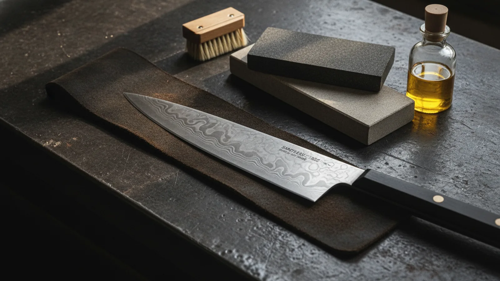 Santoku in einer redaktionellen Prüfszene